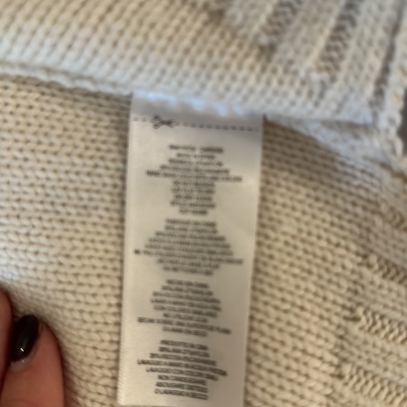 Joie cable knit sweater with fringe detail - Picture 5 of 5